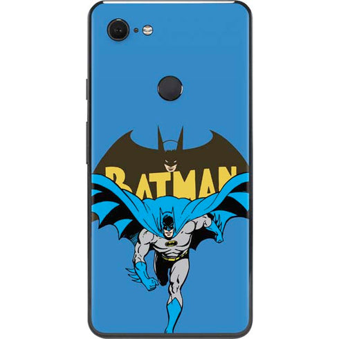 DC Comics Batman Vintage Action Pose Google Pixel 3 XL Skin